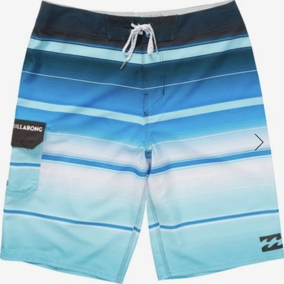 Billabong board shorts, Striped Pro board short, youth sz 26 - Picture 10 of 10